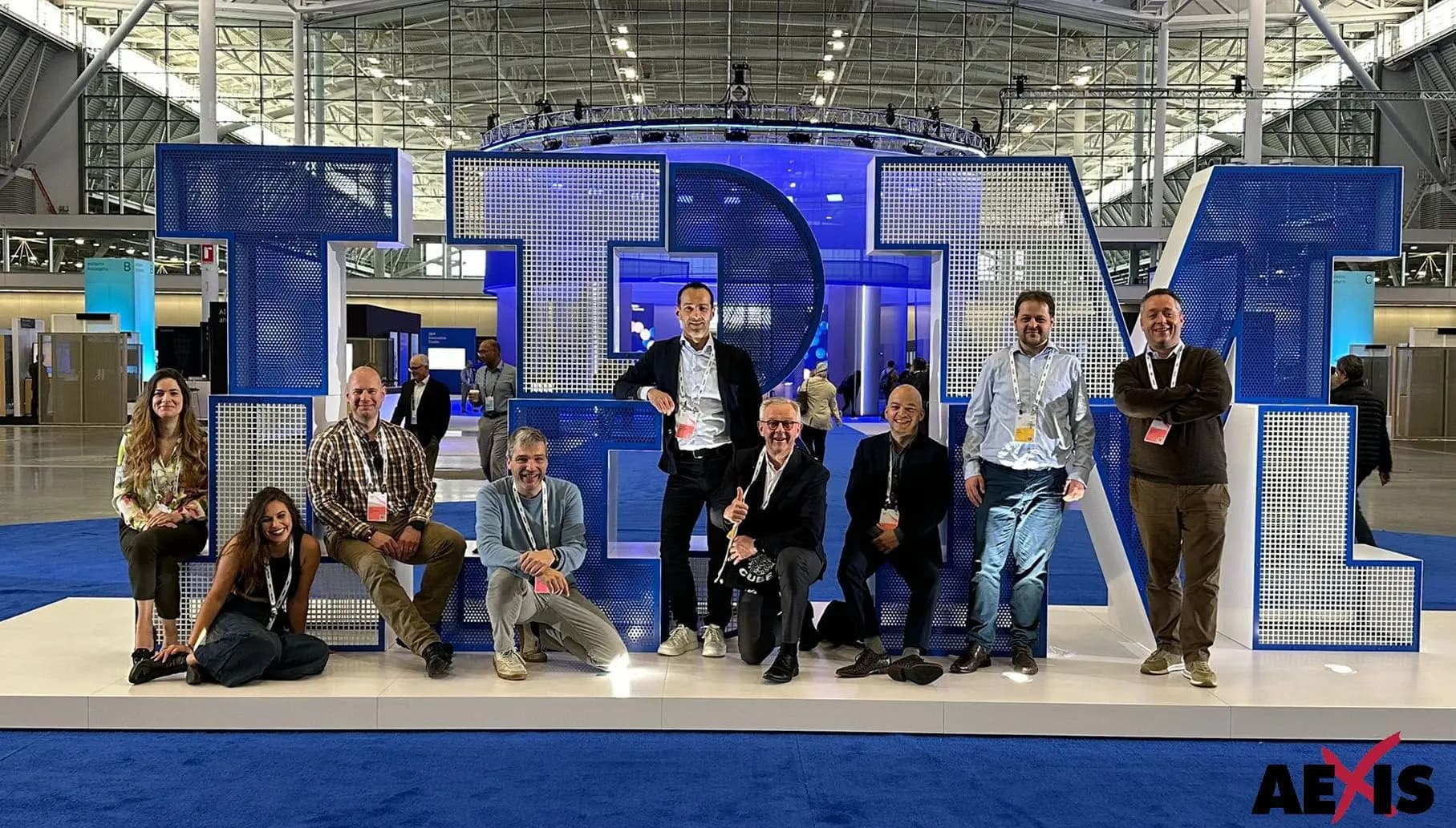 AEXIS op het IBM-evenement